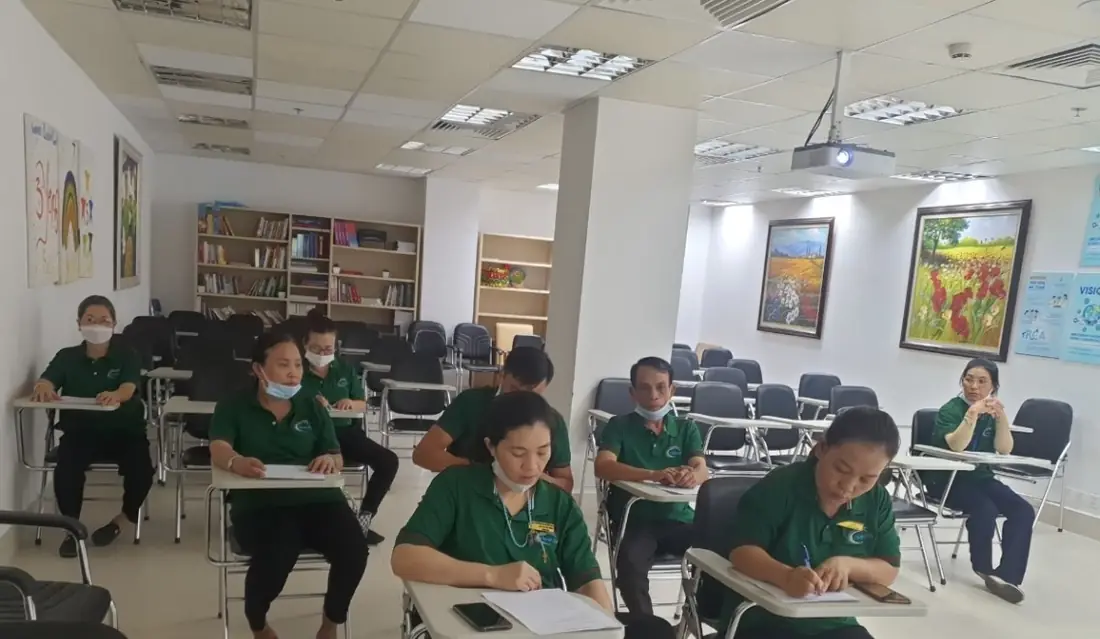Buổi đào tạo nhân viên Clean 24H