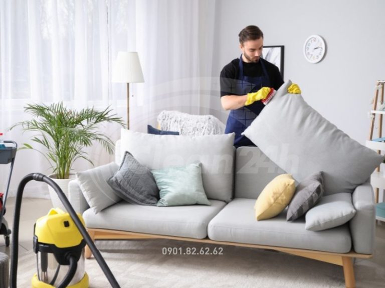 Hướng dẫn cách giặt ghế sofa nỉ tại nhà đơn giản ai cũng làm được