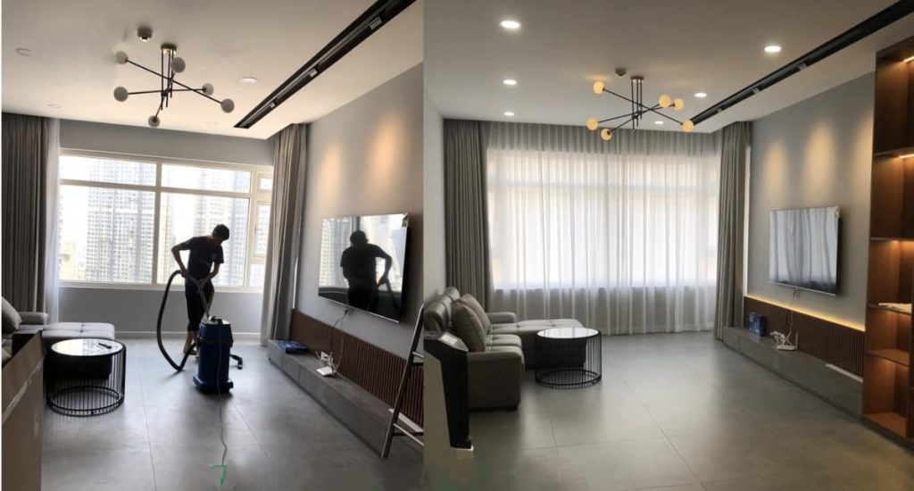 Dịch vụ vệ sinh căn hộ chung cư đang ở giá tốt