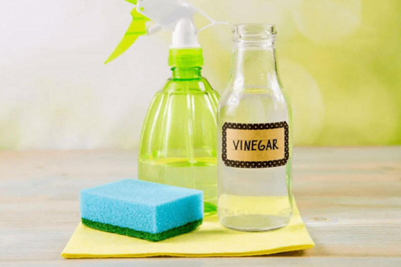 Cách tẩy xi măng trên gạch bằng giấm
