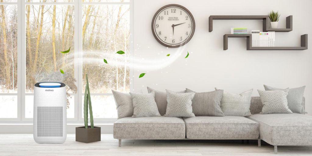 Máy lọc không khí khử sạch các chất ô nhiễm, bụi mịn, bụi vải trong không gian