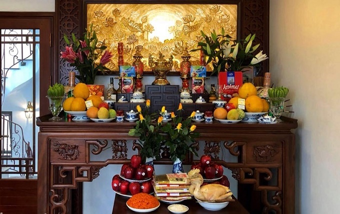 Lưu ý về mâm cúng khi về nhà mới