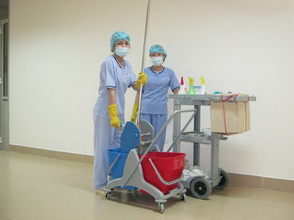 Phương tiện cần thiết cho vệ sinh khu vực đặc biệt