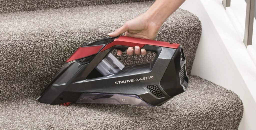 Vệ sinh thảm siêu nhanh với máy giặt cầm tay